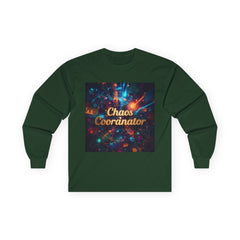 Unisex Long Sleeve Tee - Chaos Coordinator, Fun Graphic Tee, Gift for Organizers, Casual Wear, Unique Gift Idea, Holiday Apparel